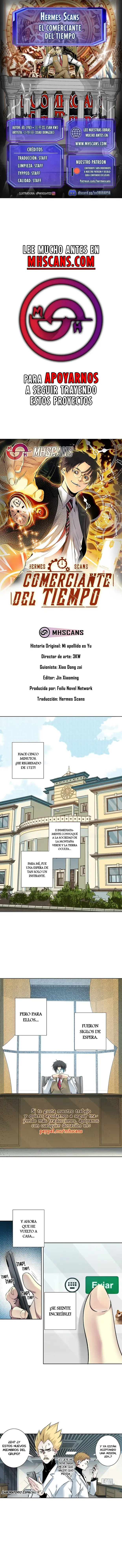 El Comerciante Del Tiempo - Capítulo 292 - Página 1 - LectorTMOo