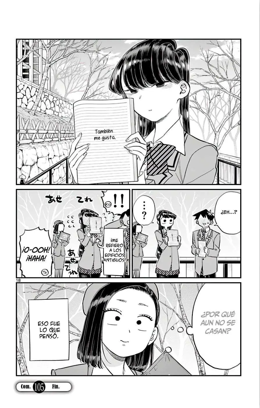 Komi-san wa Komyushou Desu - Capítulo 105 - Página 19 - LectorTMOo