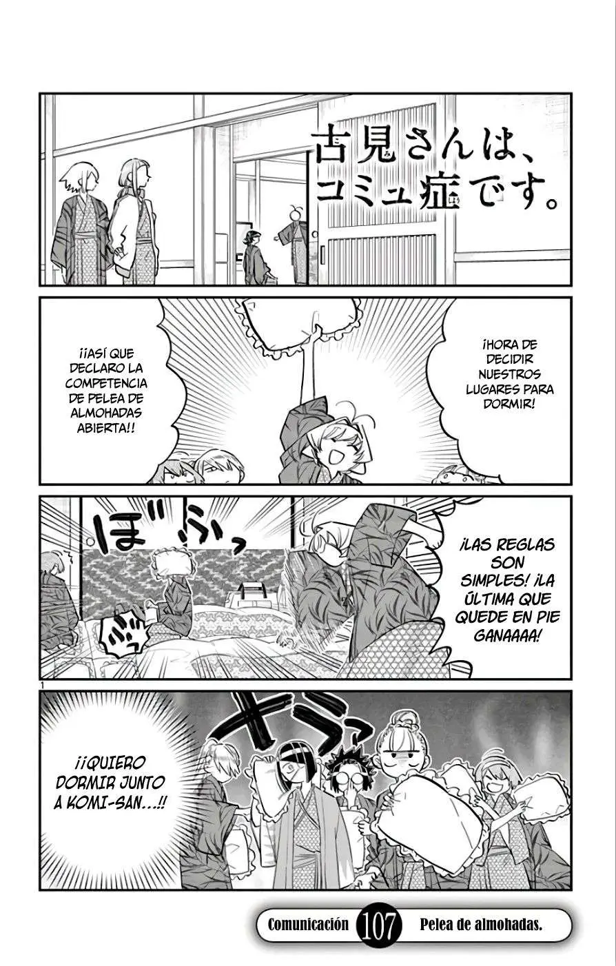 Komi-san wa Komyushou Desu - Capítulo 107 - Página 2 - LectorTMOo