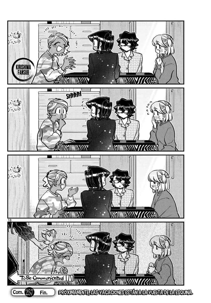 Komi-san wa Komyushou Desu - Capítulo 257 - Página 19 - LectorTMOo