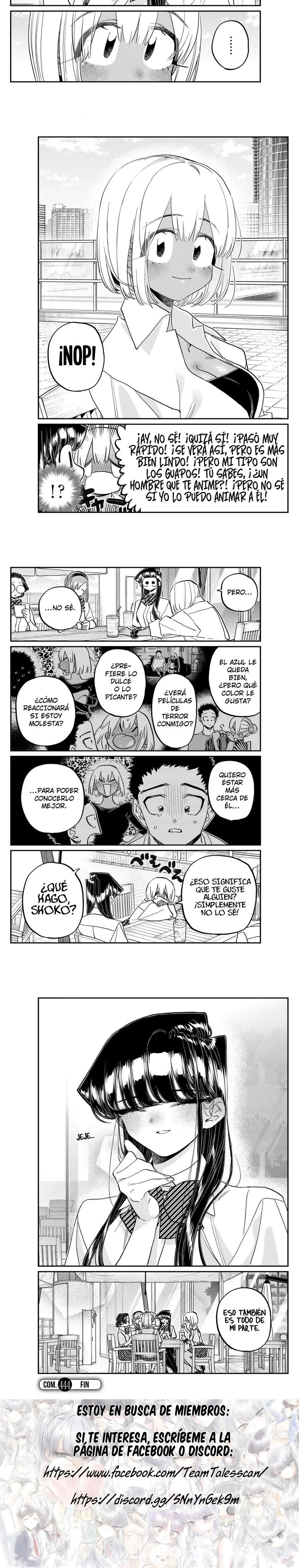 Komi-san wa Komyushou Desu - Capítulo 444 - Página 3 - LectorTMOo