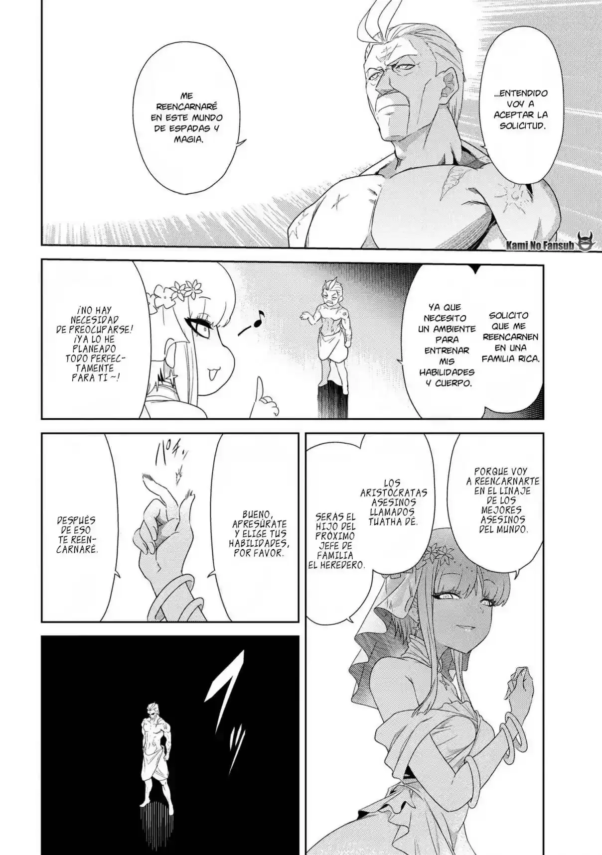 Sekai Saikou no Ansatsusha, Isekai Kizoku ni Tensei Suru - Capítulo 1 - Página 25 - LectorTMOo