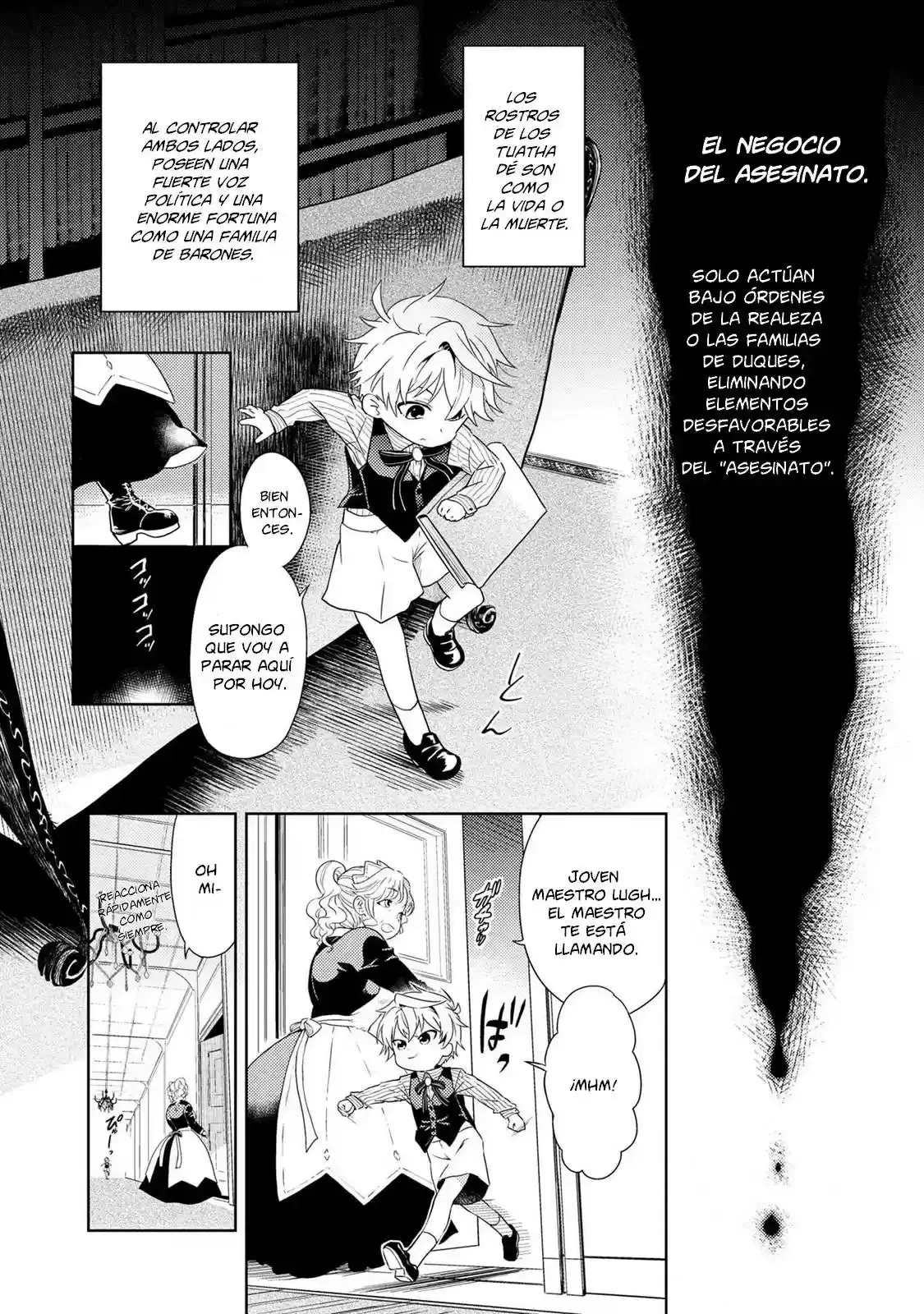 Sekai Saikou no Ansatsusha, Isekai Kizoku ni Tensei Suru - Capítulo 2 - Página 4 - LectorTMOo