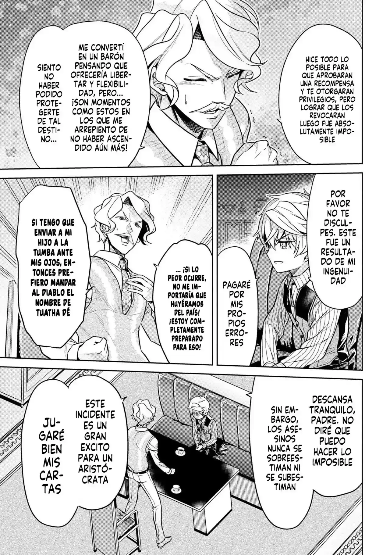 Sekai Saikou no Ansatsusha, Isekai Kizoku ni Tensei Suru - Capítulo 23 - Página 34 - LectorTMOo