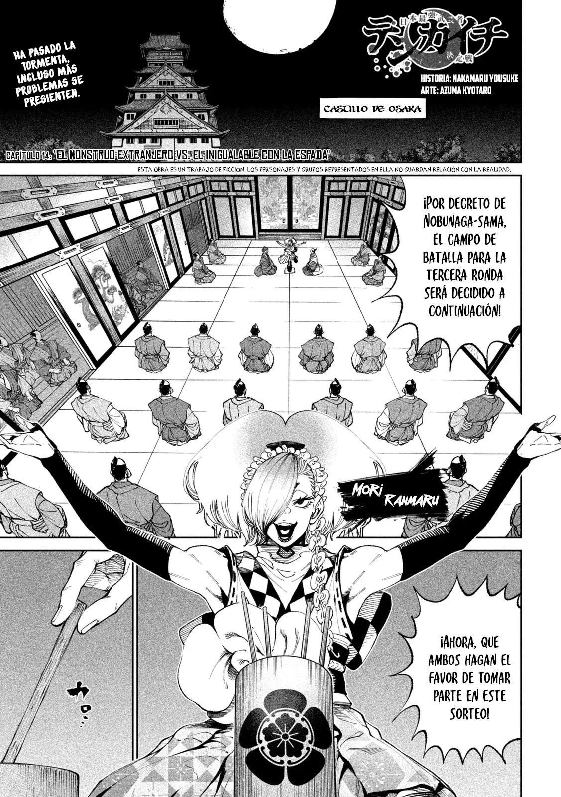 Tenkaichi: Nihon Saikyou Bugeisha Ketteisen - Capítulo 14 - Página 2 - LectorTMOo