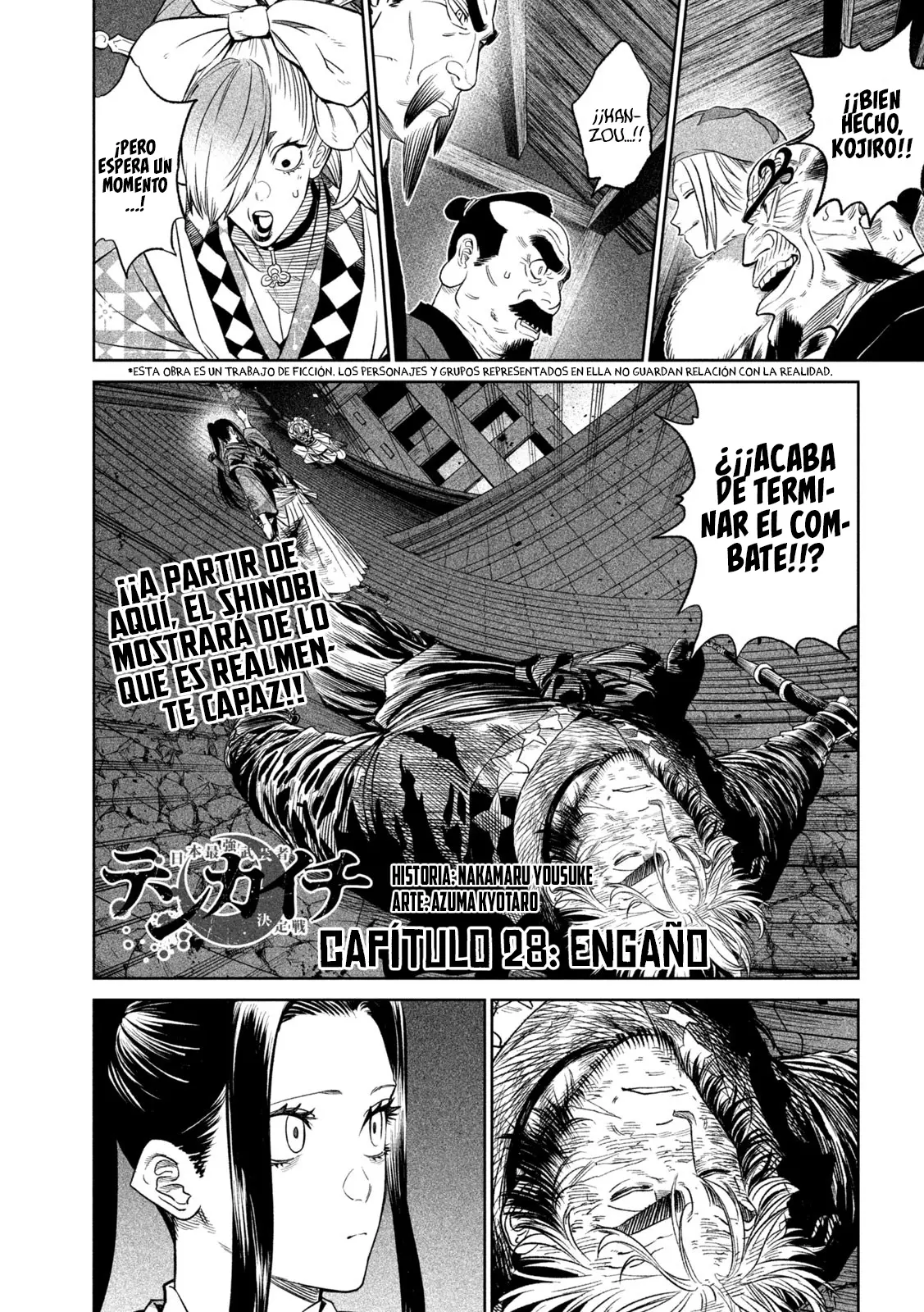 Tenkaichi: Nihon Saikyou Bugeisha Ketteisen - Capítulo 28 - Página 3 - LectorTMOo