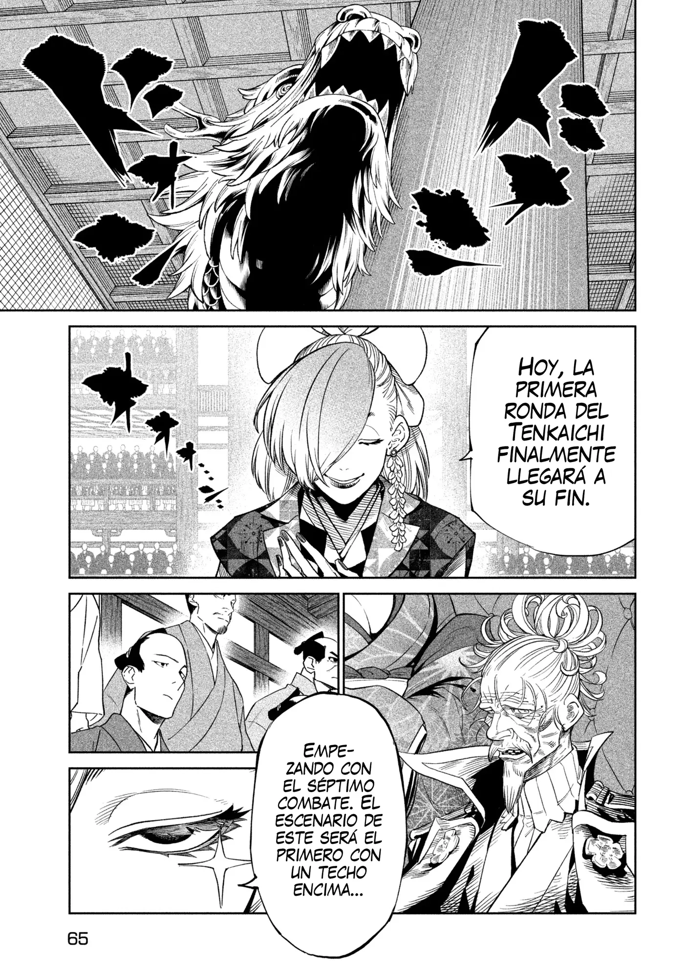 Tenkaichi: Nihon Saikyou Bugeisha Ketteisen - Capítulo 40 - Página 6 - LectorTMOo