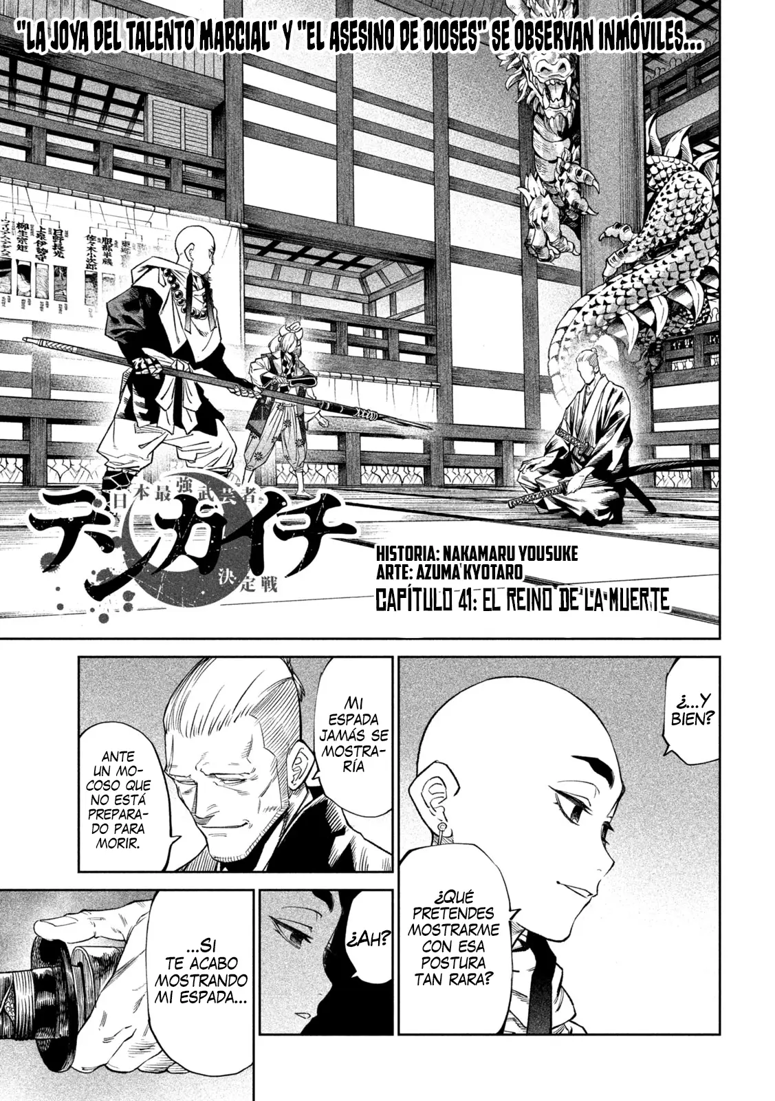 Tenkaichi: Nihon Saikyou Bugeisha Ketteisen - Capítulo 41 - Página 4 - LectorTMOo