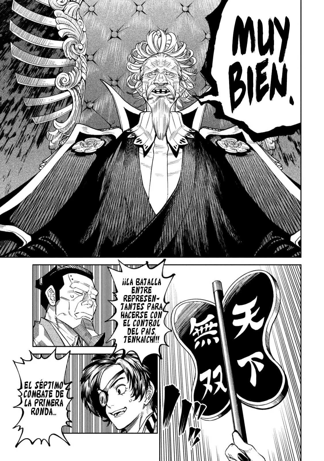Tenkaichi: Nihon Saikyou Bugeisha Ketteisen - Capítulo 49 - Página 28 - LectorTMOo