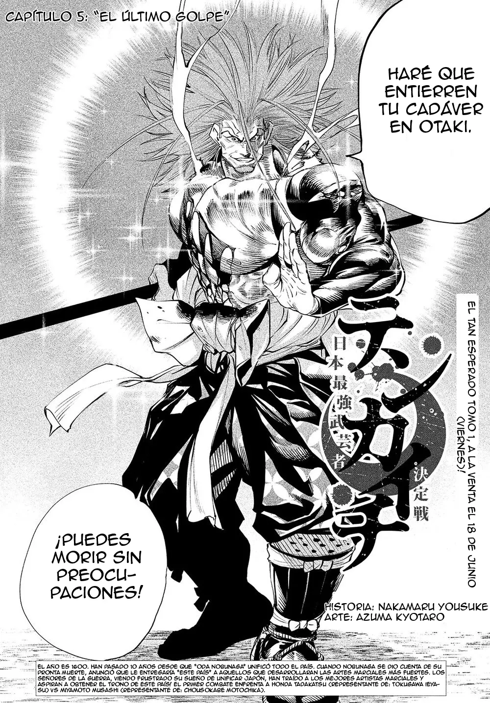 Tenkaichi: Nihon Saikyou Bugeisha Ketteisen - Capítulo 5 - Página 3 - LectorTMOo