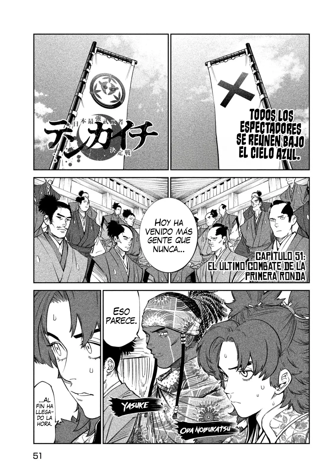 Tenkaichi: Nihon Saikyou Bugeisha Ketteisen - Capítulo 51 - Página 4 - LectorTMOo