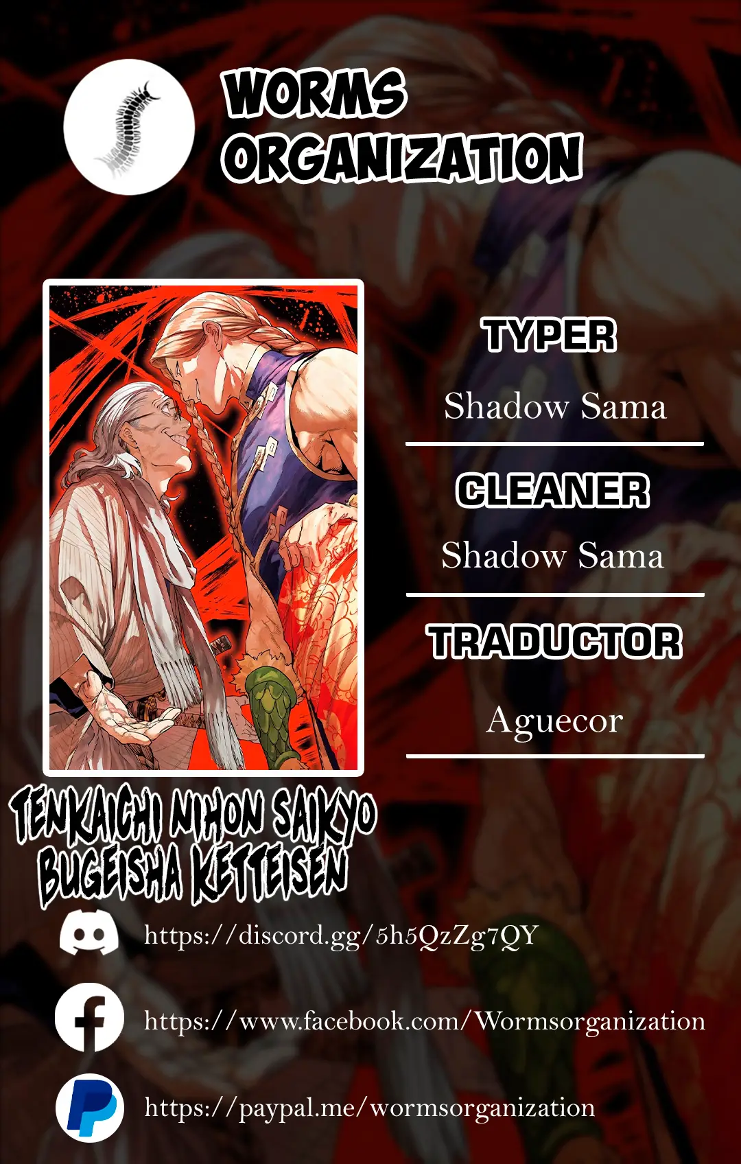 Tenkaichi: Nihon Saikyou Bugeisha Ketteisen - Capítulo 58 - Página 1 - LectorTMOo