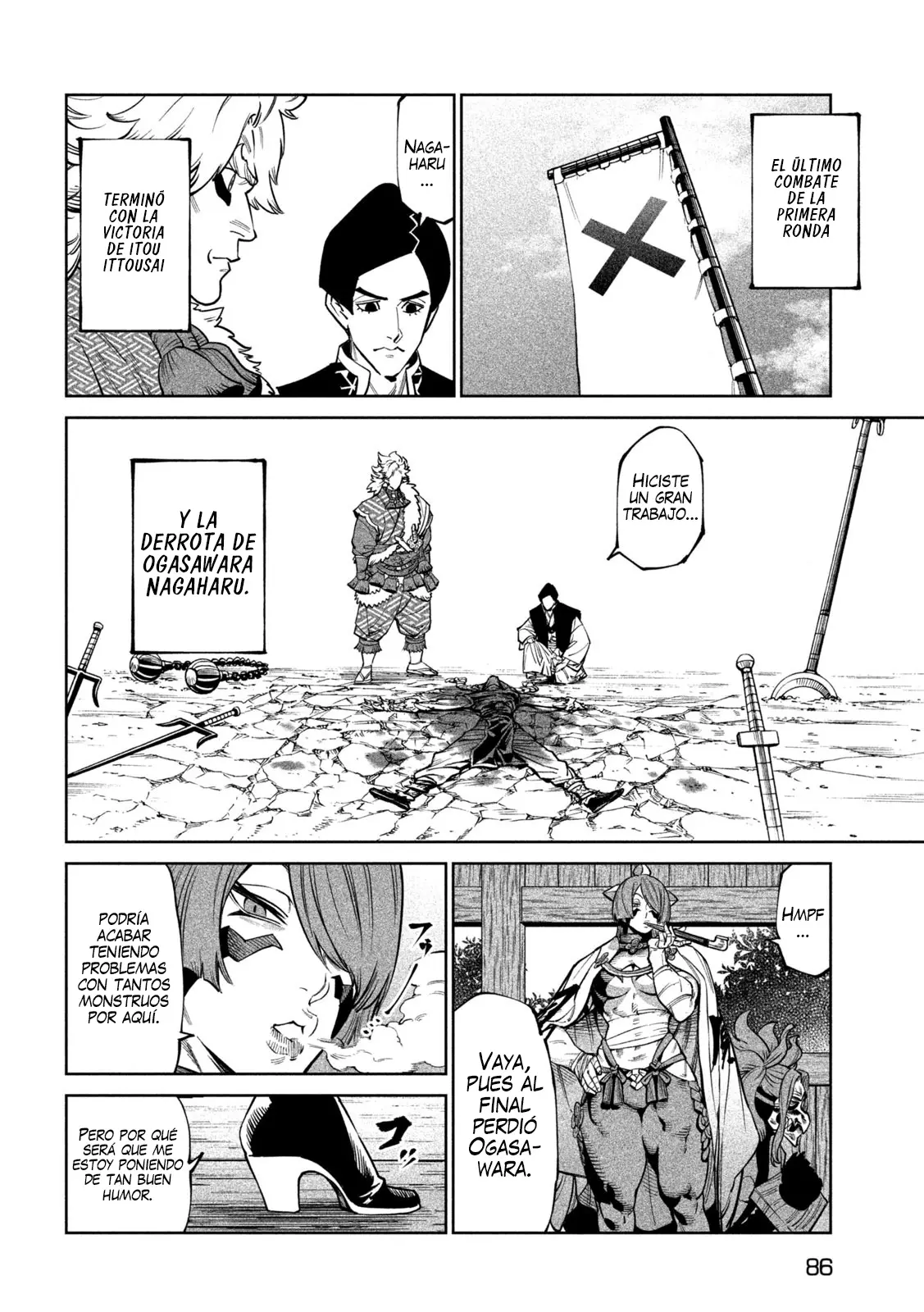 Tenkaichi: Nihon Saikyou Bugeisha Ketteisen - Capítulo 58 - Página 10 - LectorTMOo