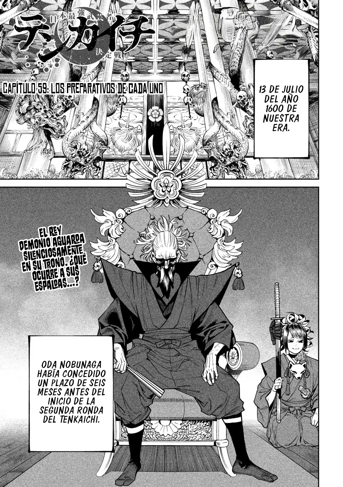 Tenkaichi: Nihon Saikyou Bugeisha Ketteisen - Capítulo 59 - Página 4 - LectorTMOo
