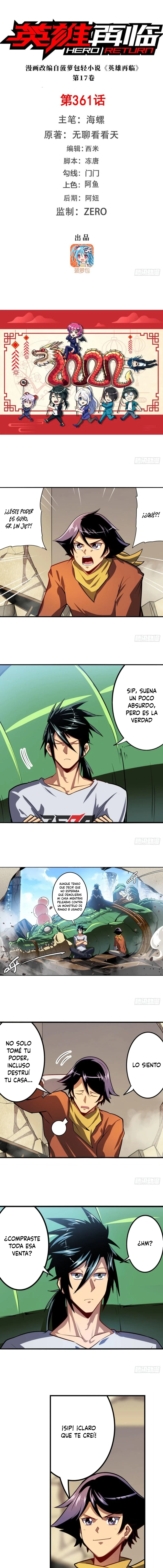 ¿Héroe? Lo deje hace mucho tiempo - Capítulo 361 - Página 3 - LectorTMOo