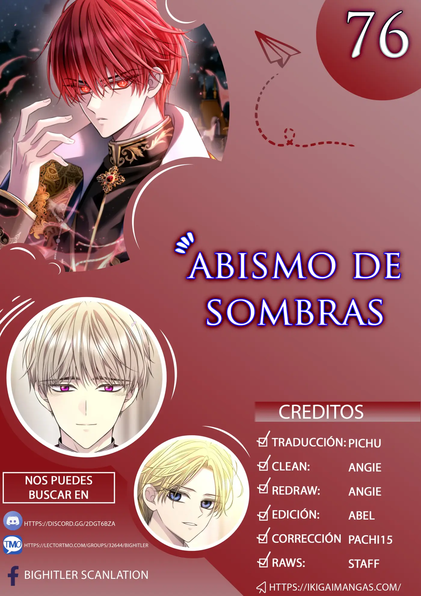 Abismo de sombras capítulo 76 página 1