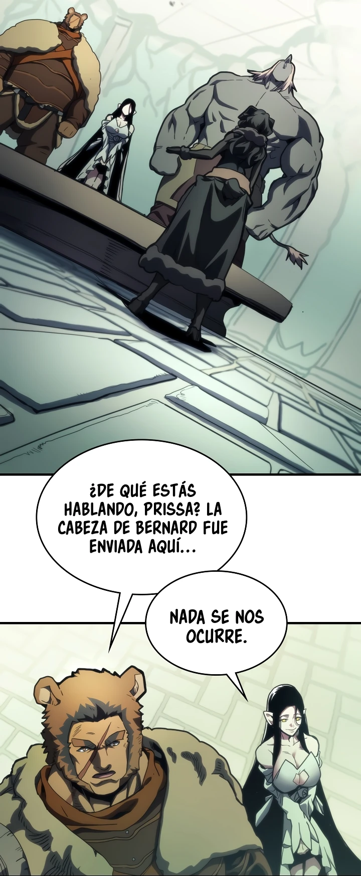 Actuando como un jefe final pero soy demasiado vago para ello capítulo 129 página 4