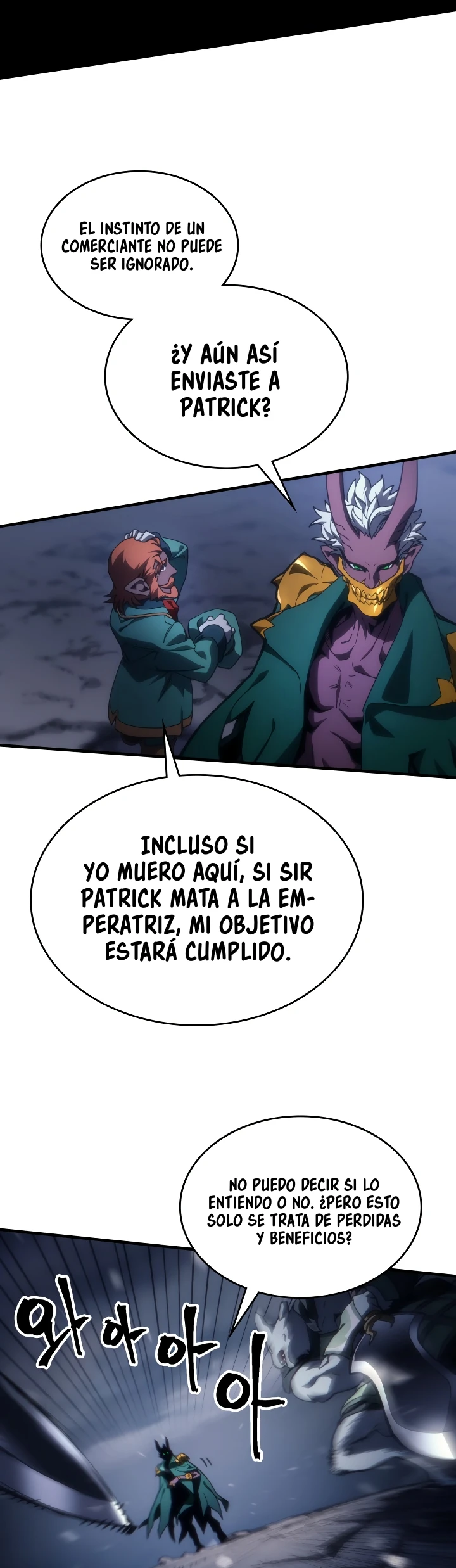 Actuando como un jefe final pero soy demasiado vago para ello capítulo 131 página 35