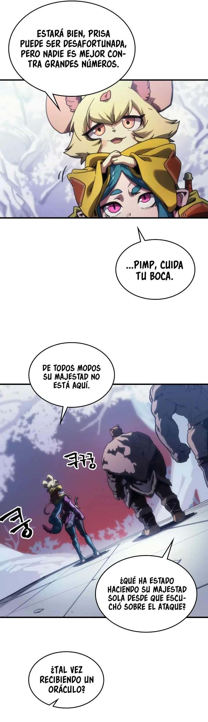 Actuando como un jefe final pero soy demasiado vago para ello capítulo 133 página 5
