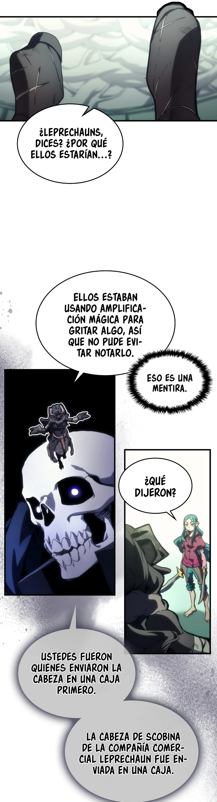 Actuando como un jefe final pero soy demasiado vago para ello capítulo 134 página 33