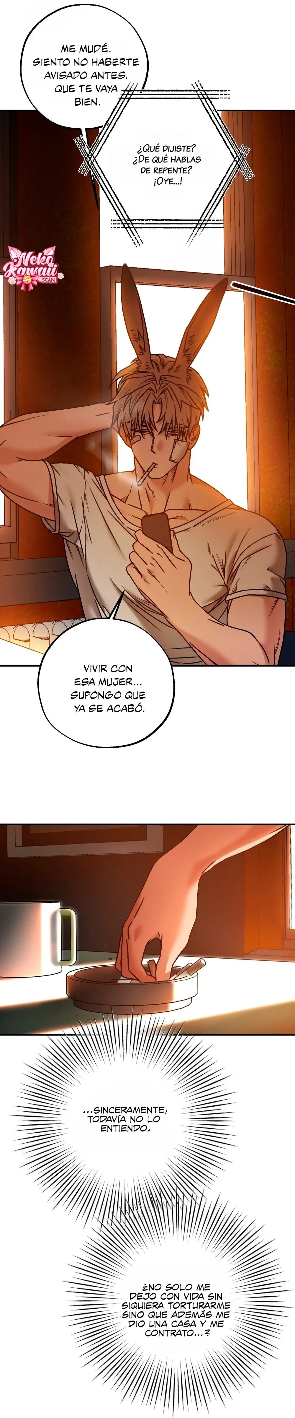 Atrapando un conejo capítulo 3 página 10