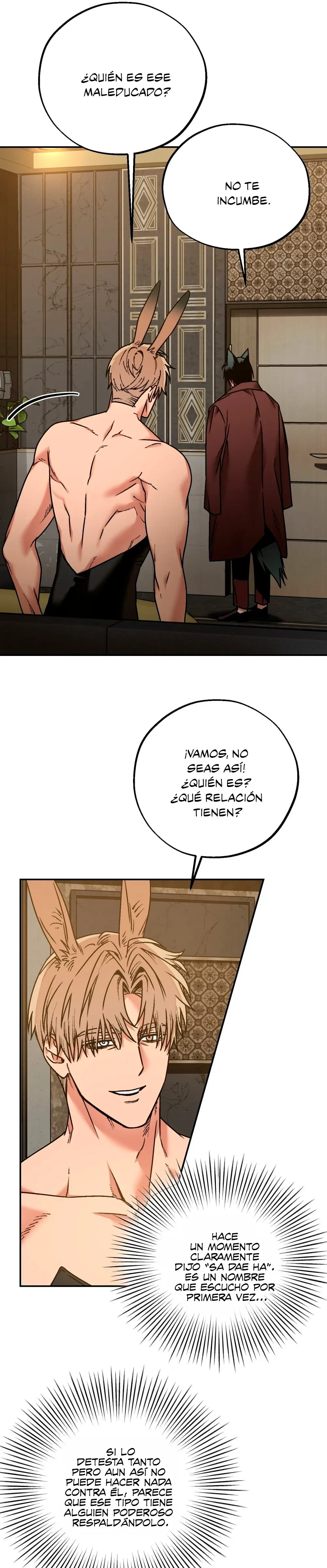 Atrapando un conejo capítulo 4 página 9