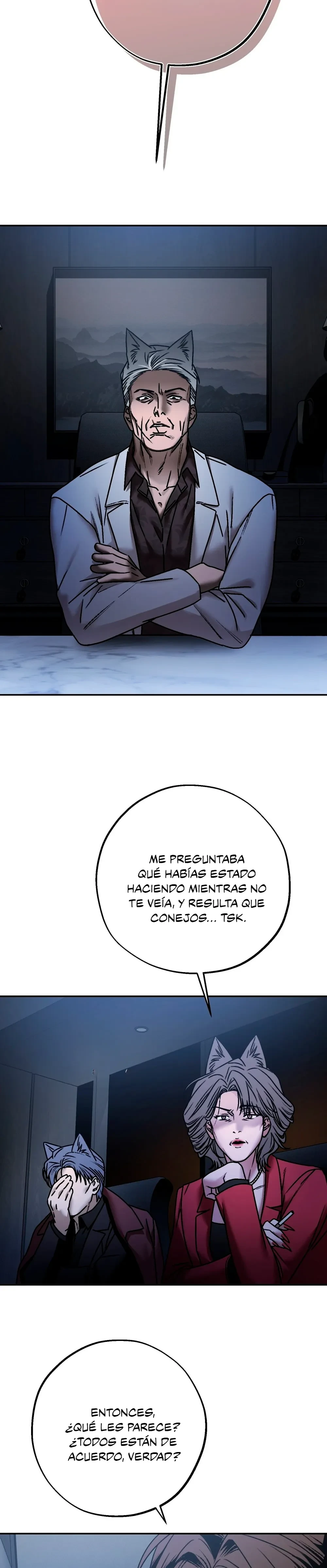 Atrapando un conejo capítulo 4 página 34