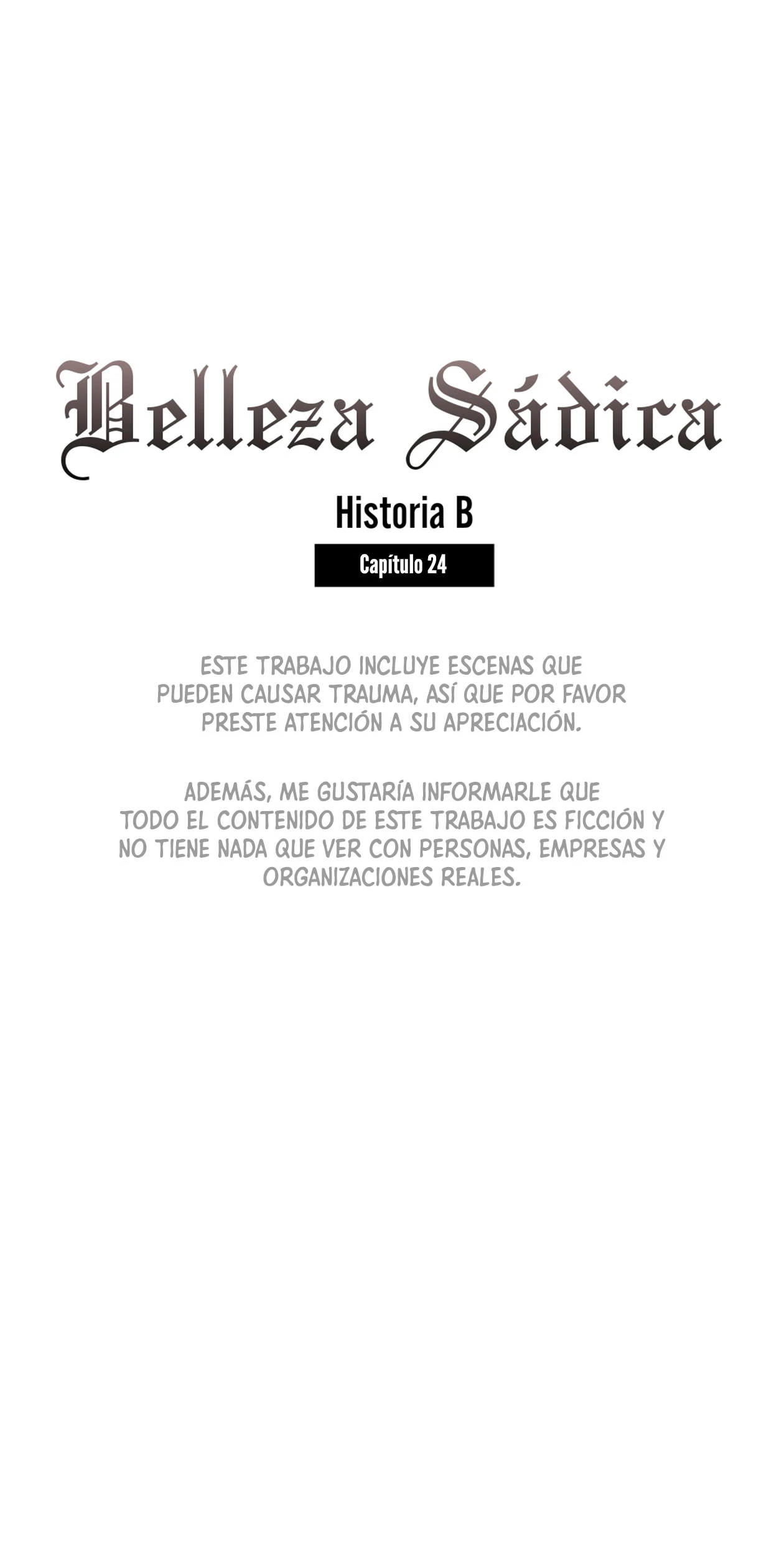 Belleza Sádica Historia B - Capítulo 24 - Página 7 - LectorTMOo