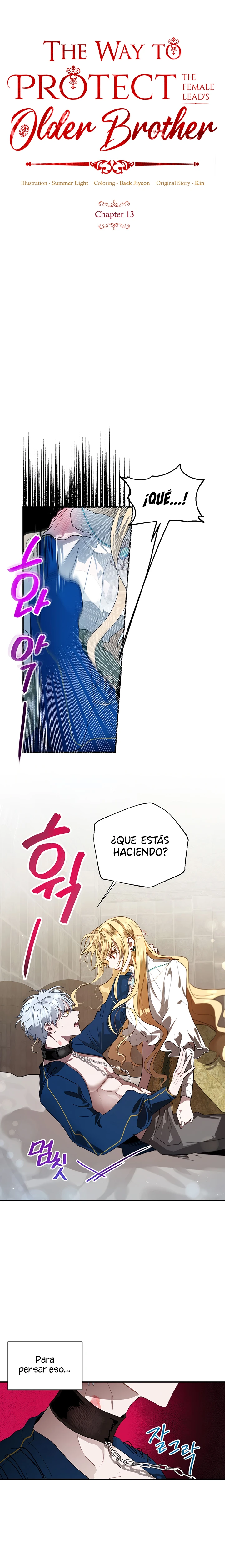 Cómo Proteger Al Hermano Mayor De La Protagonista - Capítulo 13 - Página 5 - LectorTMOo