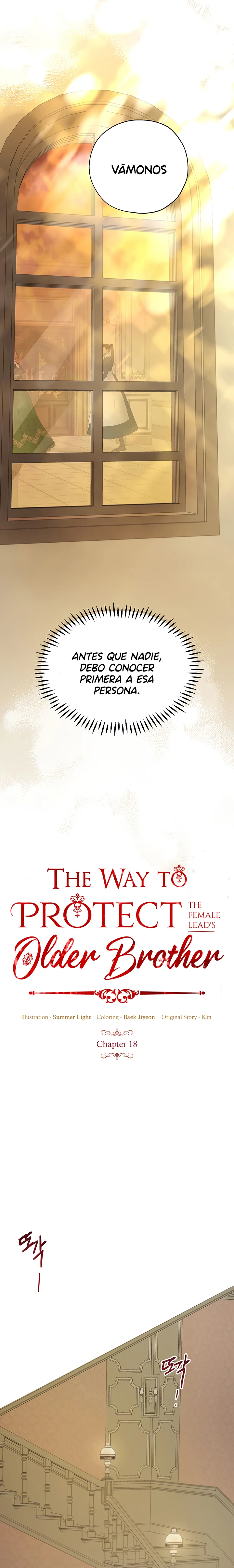 Cómo Proteger Al Hermano Mayor De La Protagonista - Capítulo 18 - Página 5 - LectorTMOo