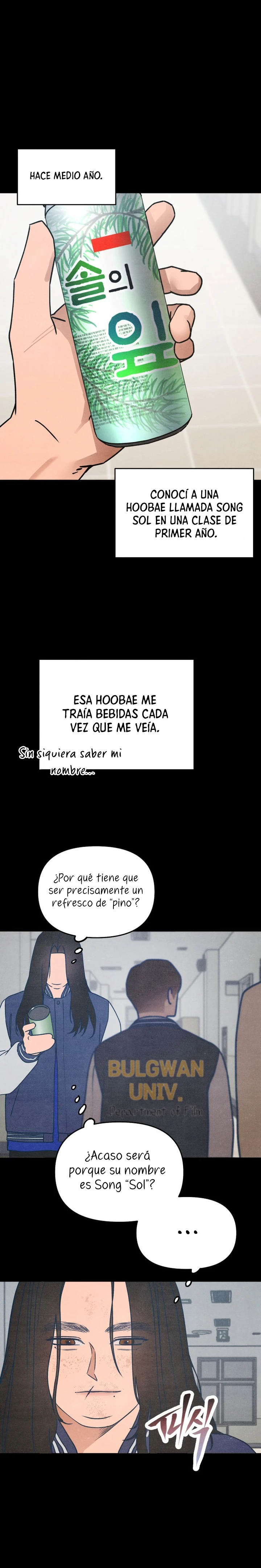 Cómo se llama ese mayor de cabello largo capítulo 3 página 11