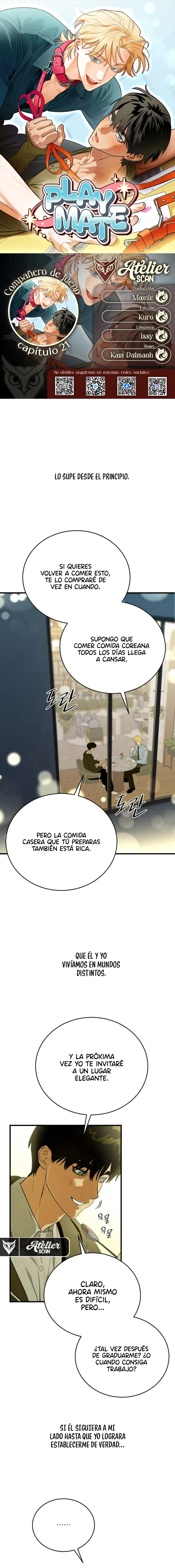 Compañero de juego capítulo 21 página 1