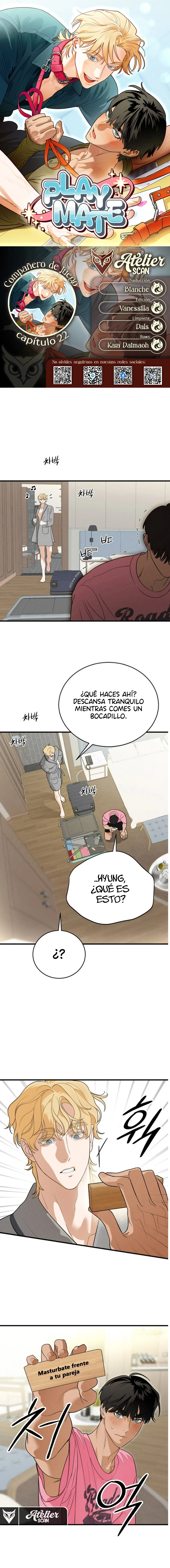 Compañero de juego capítulo 22 página 1