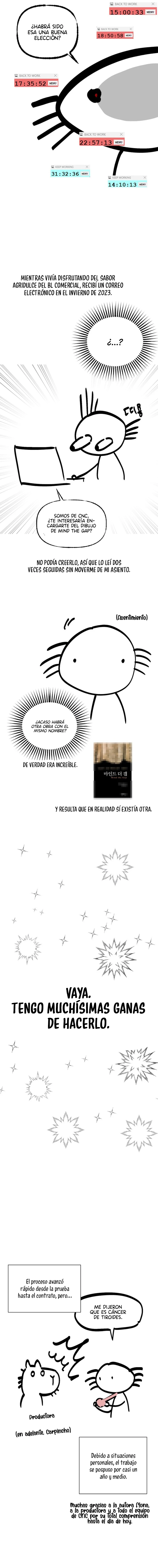 Cuidado con el hueco capítulo 30.5 página 3