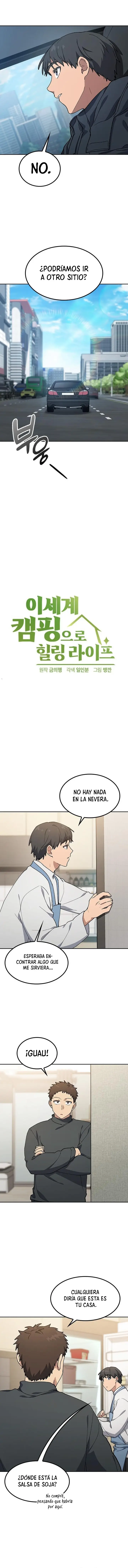 curar la vida acampando en otro mundo capítulo 97 página 3