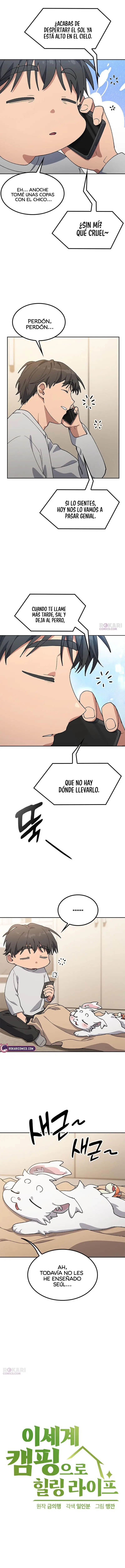 curar la vida acampando en otro mundo capítulo 98 página 5