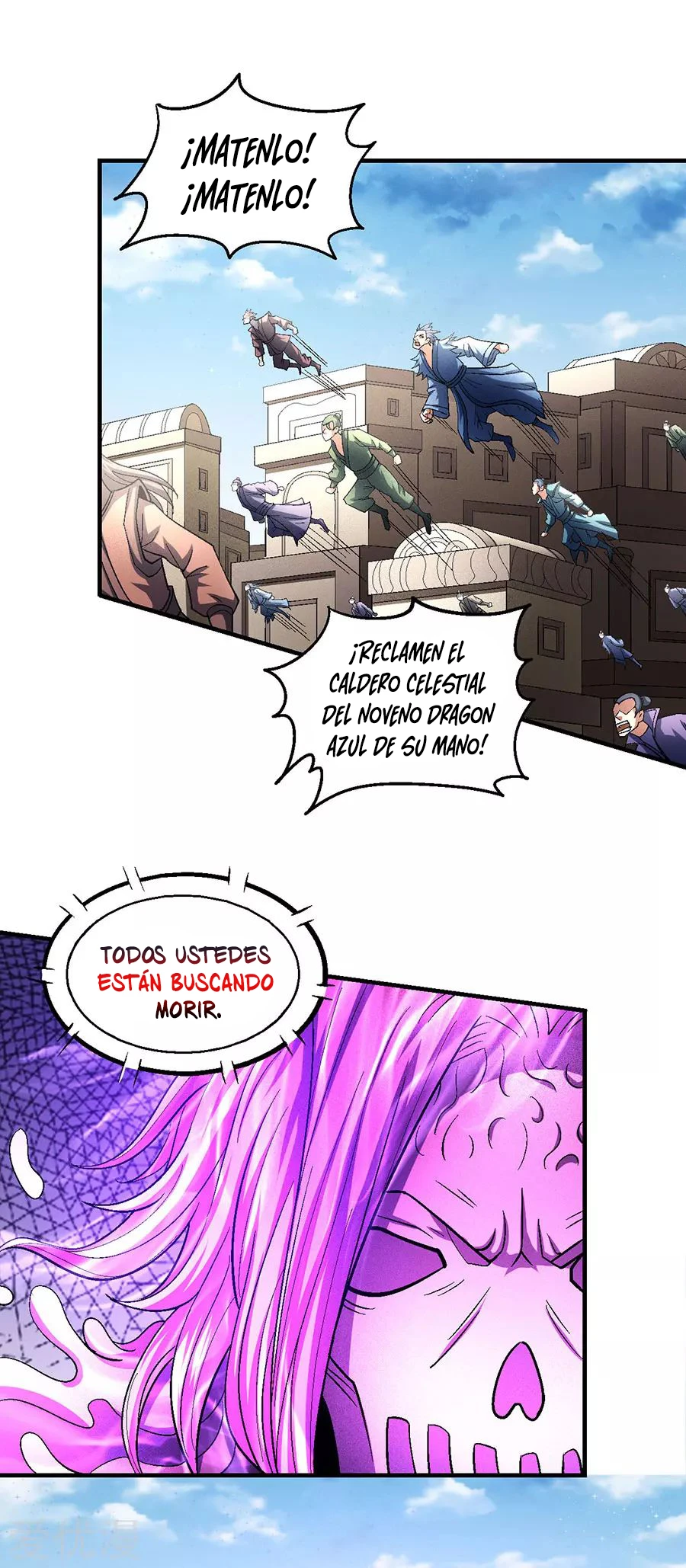 Dios de las artes marciales - Capítulo 133.1 - Página 8 - LectorTMOo