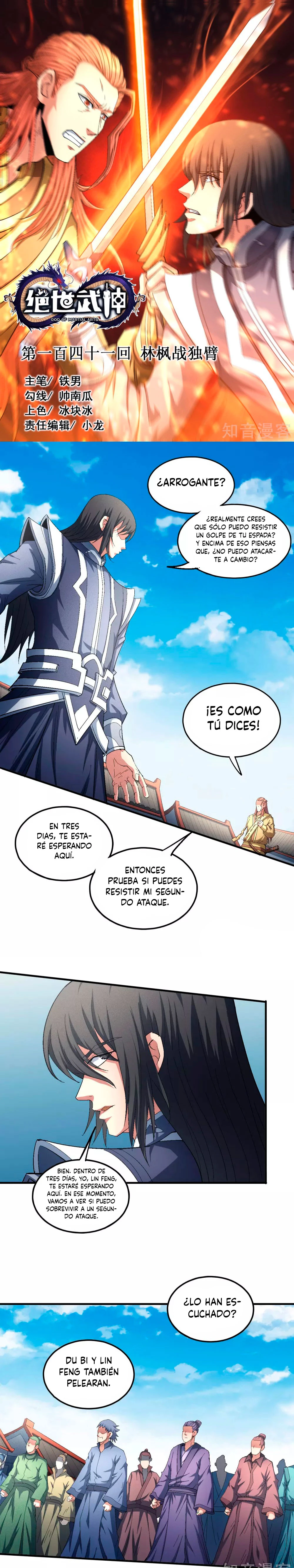 Dios de las artes marciales - Capítulo 141 - Página 2 - LectorTMOo