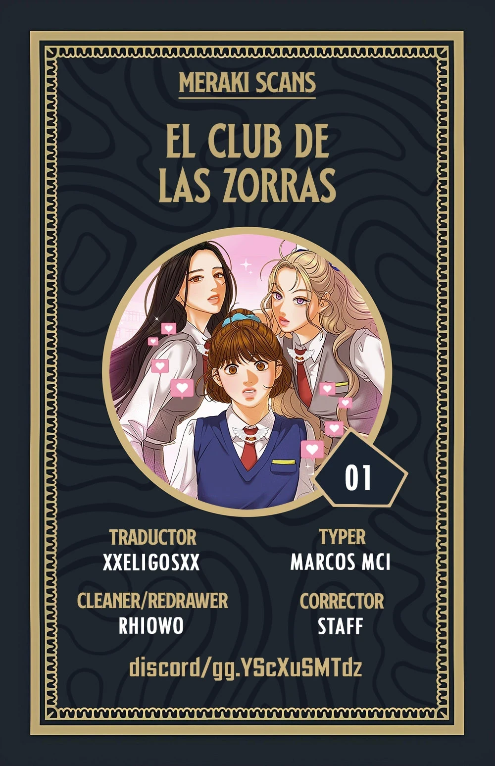 El club de las Zorras capítulo 1 página 1