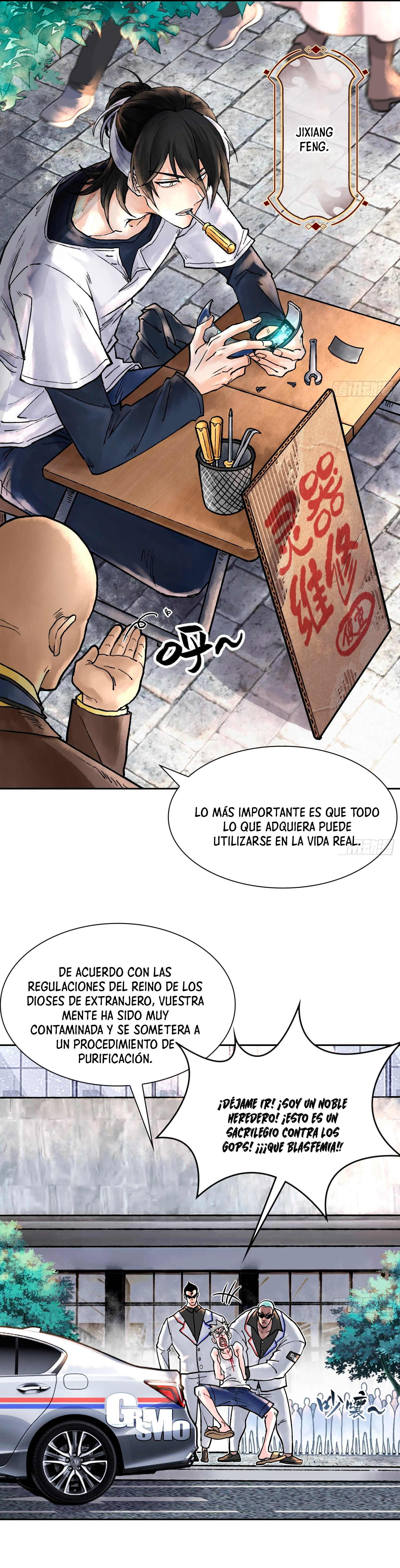 El desprecio de los Dioses capítulo 2 página 8