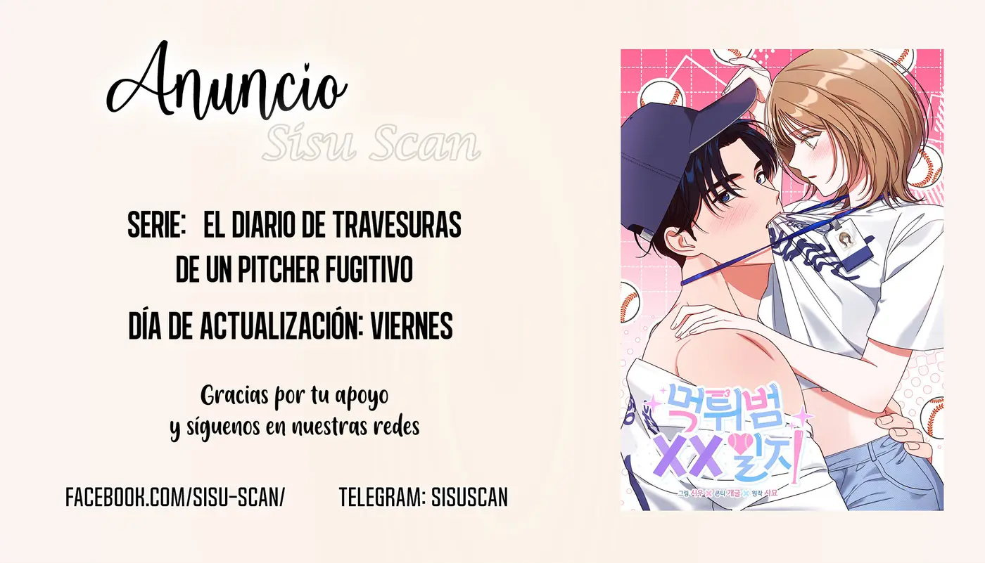 El diario de travesuras de un Pitcher fugitivo - Capítulo 16.1 - Página 1 - LectorTMOo