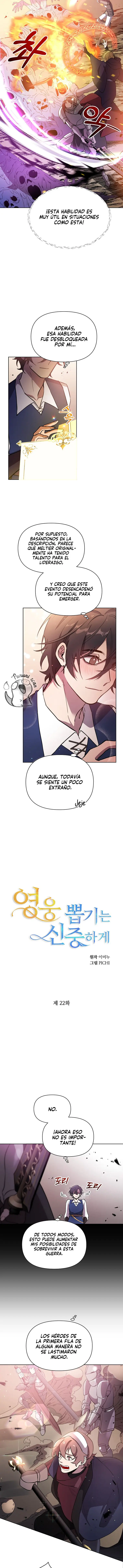 Elige a tus heroes con cuidado - Capítulo 22 - Página 5 - LectorTMOo