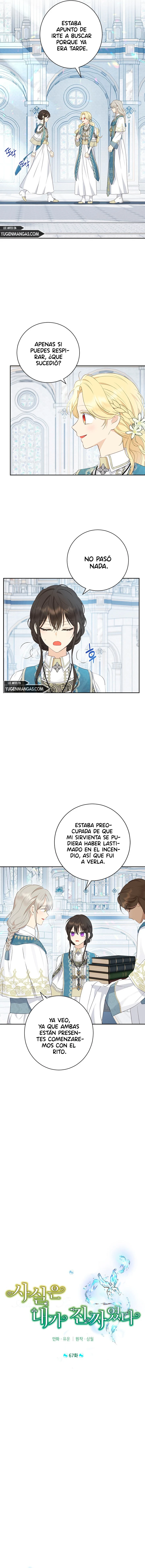 En Realidad, Yo Era La Verdadera - Capítulo 67 - Página 5 - LectorTMOo
