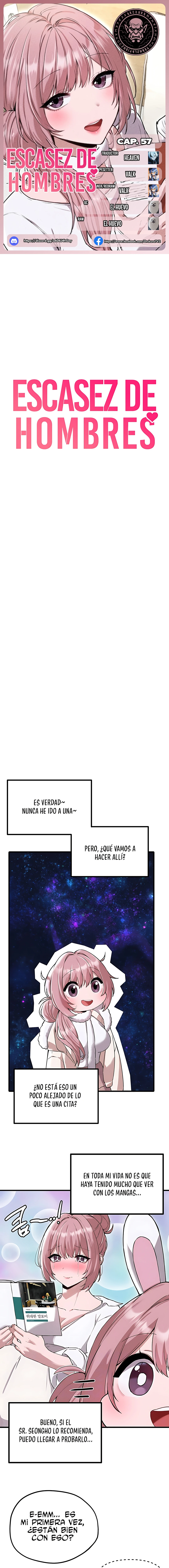 Escasez de Hombres capítulo 57 página 1