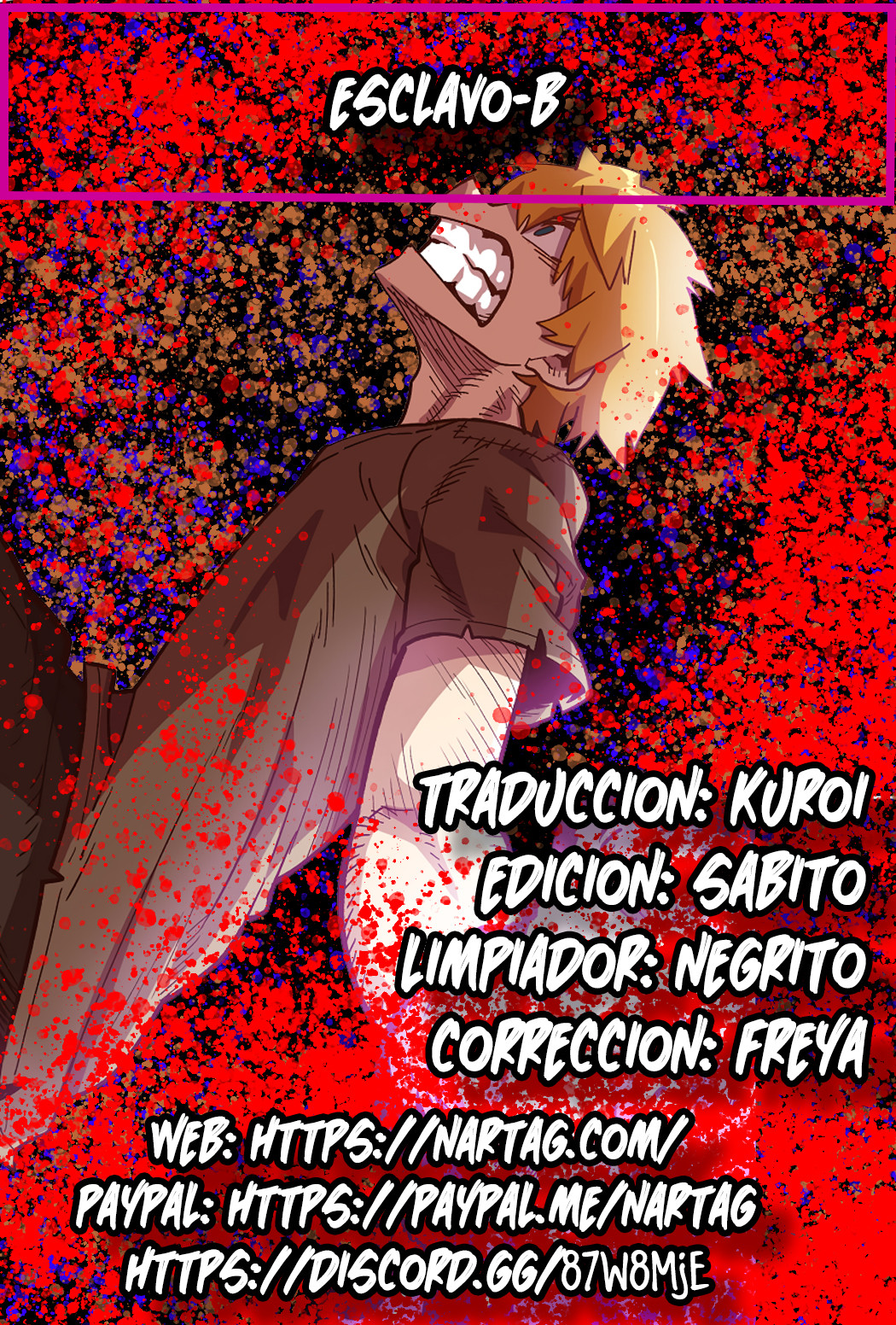 Esclavo B capítulo 17 página 1