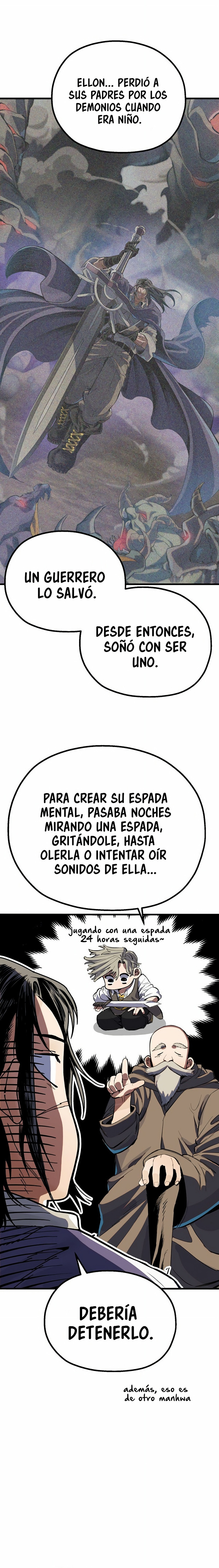 Guerrero de la Espada Mental capítulo 1 página 17