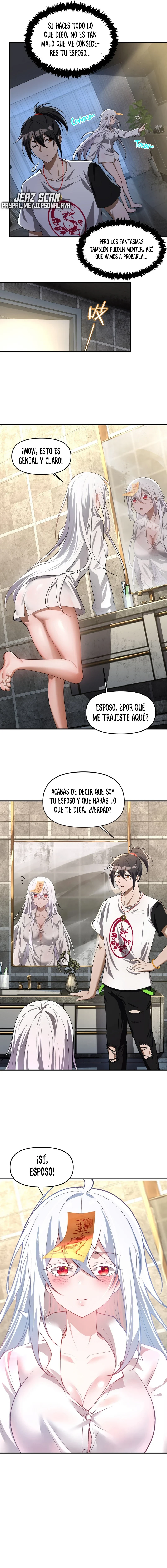 Haciendo travesuras en una transmisión en vivo, ¡le propuse matrimonio a un fantasma femenino y ella realmente aceptó?! - Capítulo 5 - Página 6 - LectorTMOo