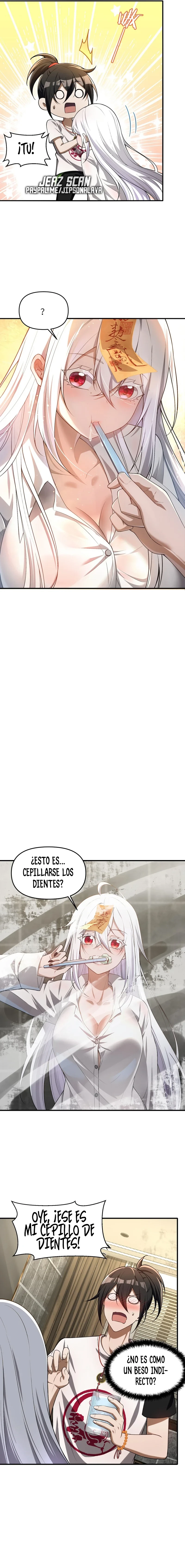 Haciendo travesuras en una transmisión en vivo, ¡le propuse matrimonio a un fantasma femenino y ella realmente aceptó?! - Capítulo 5 - Página 8 - LectorTMOo