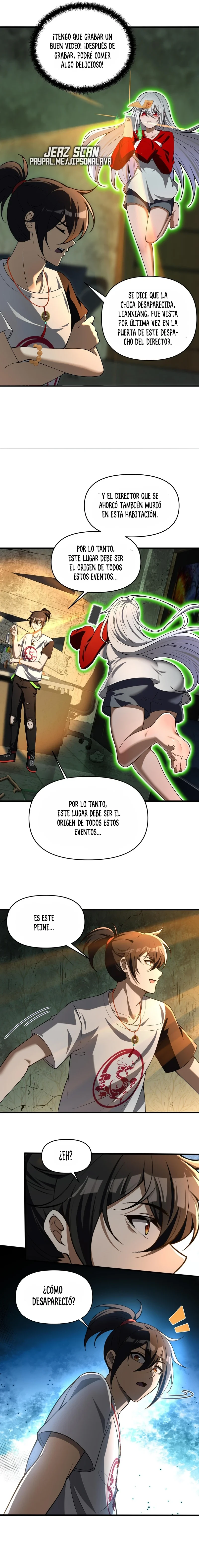 Haciendo travesuras en una transmisión en vivo, ¡le propuse matrimonio a un fantasma femenino y ella realmente aceptó?! - Capítulo 8 - Página 5 - LectorTMOo