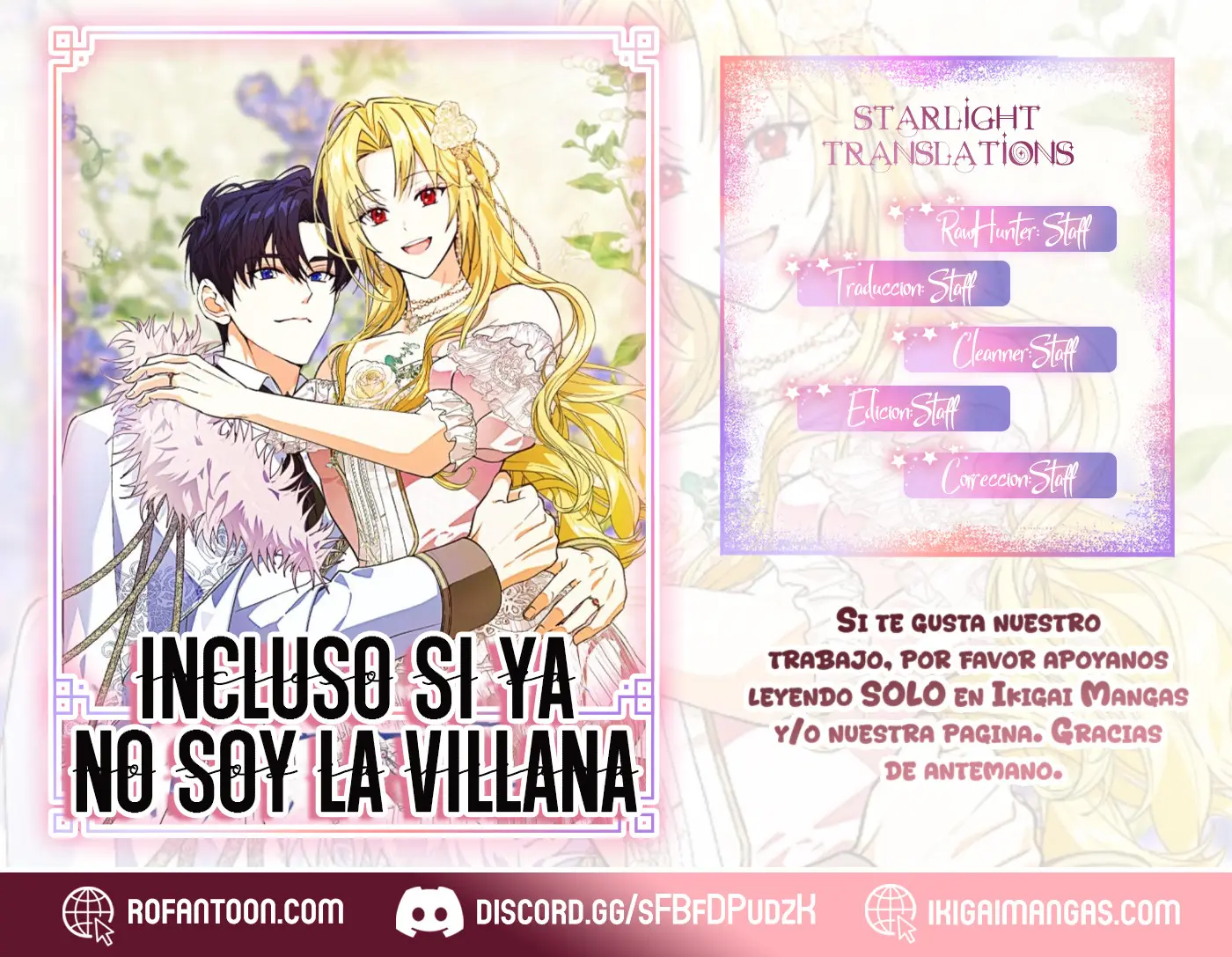 Incluso si ya no soy la Villana capítulo 37 página 1